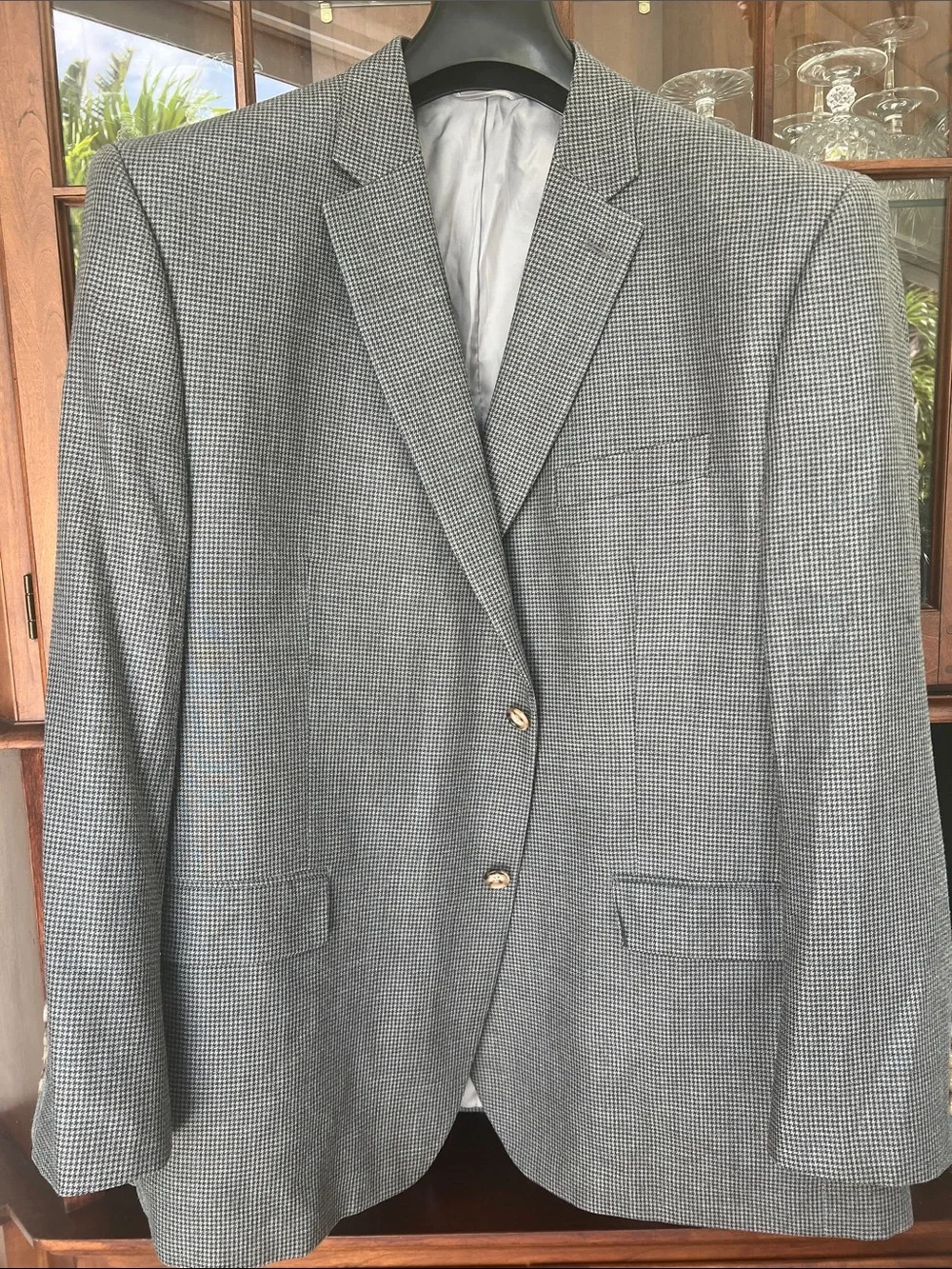 Silk &  Wool Ralph Lauren Blazer - Blue & Gray